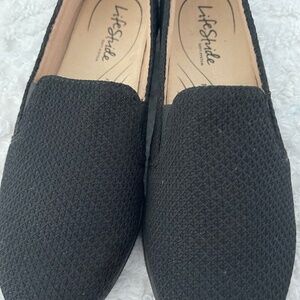 LIFE STRIDE BLACK 7 1/2 SHOE